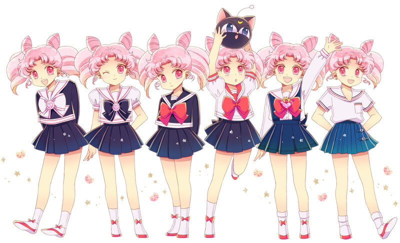 Six Sailor Scouts