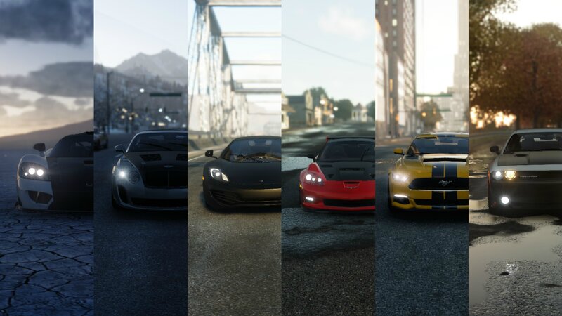 Six Sports Cars