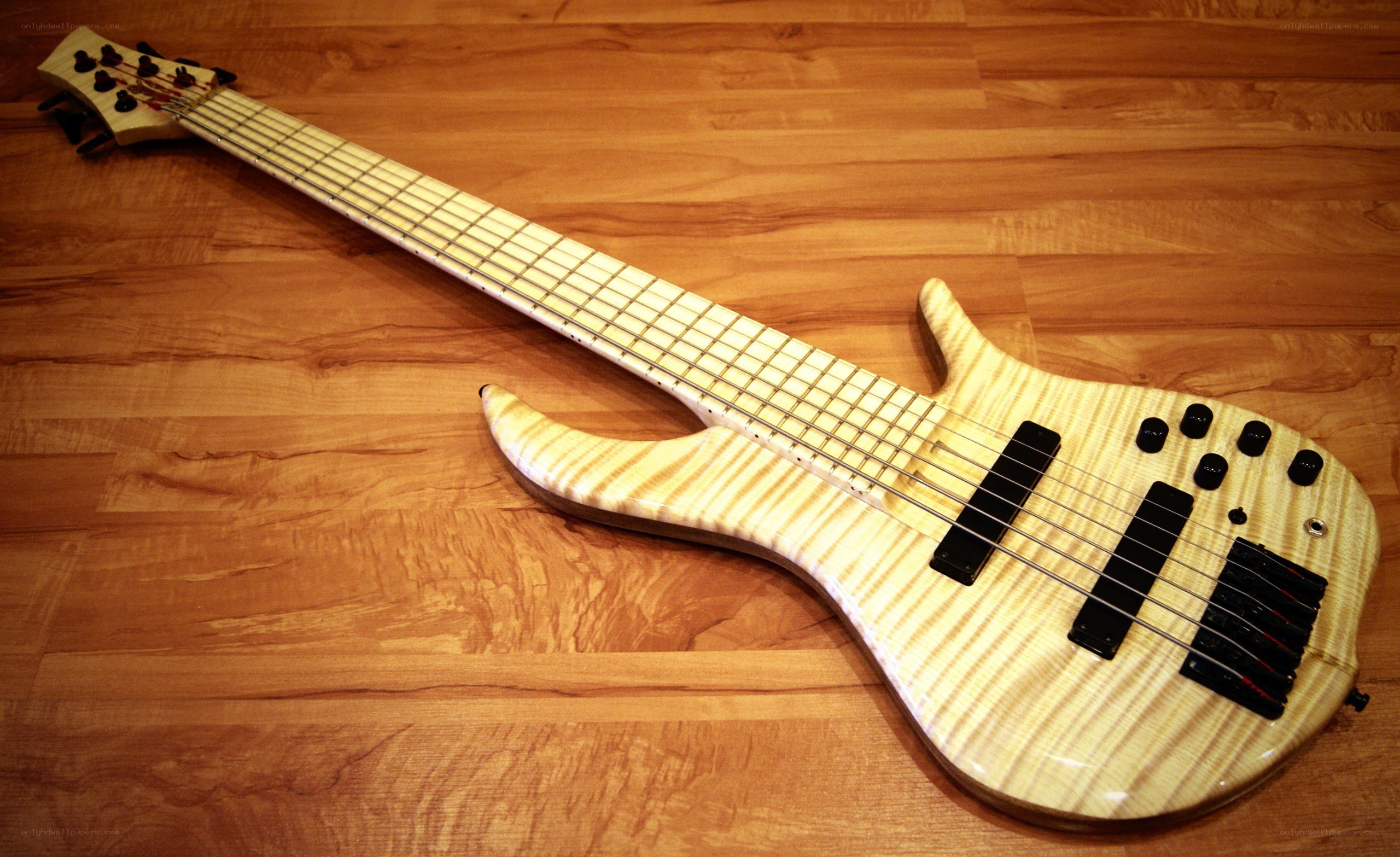six-string bass guitar