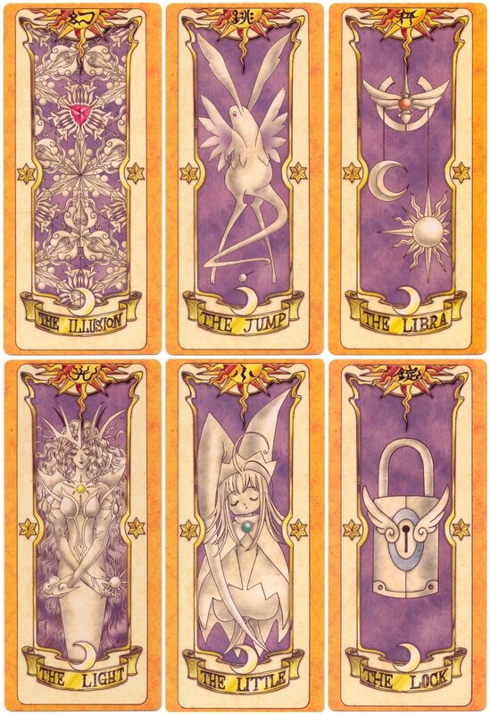Six Tarot Cards