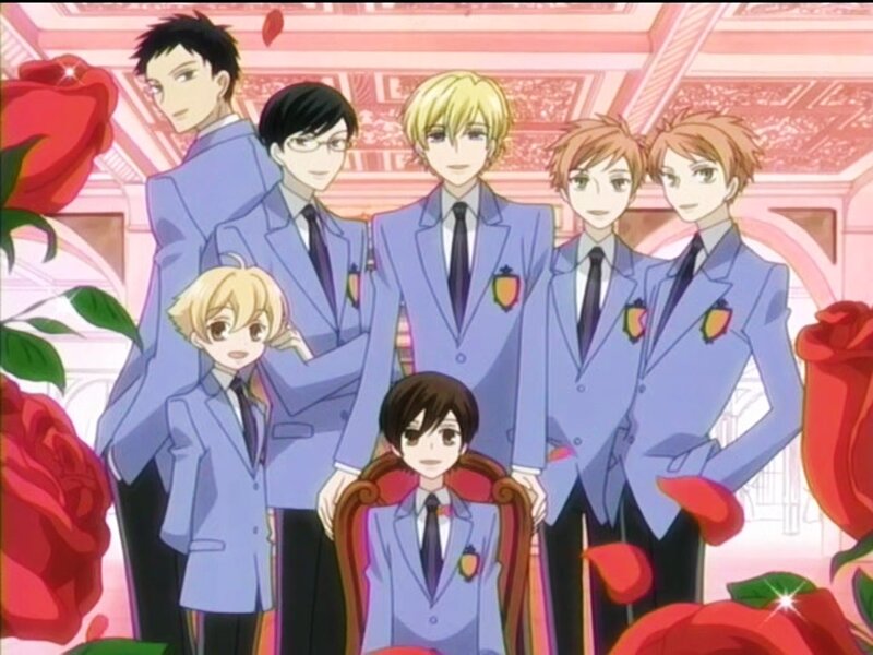 Six Young Men in Suits
