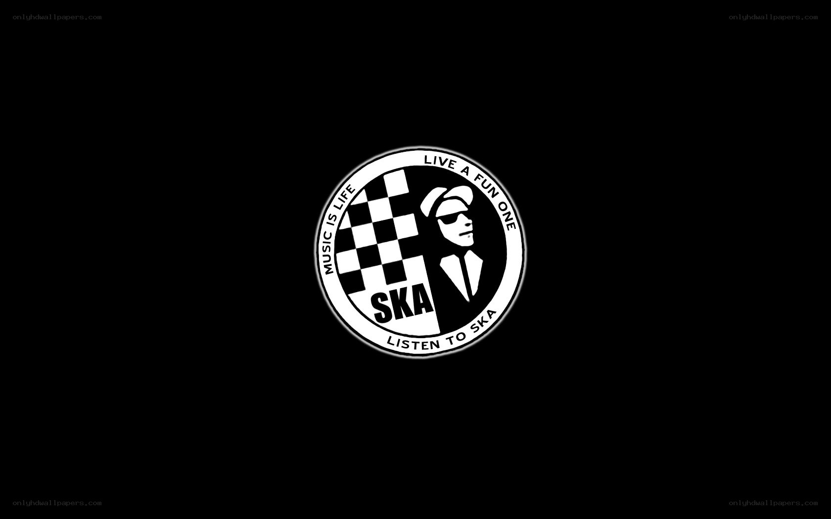 Ska music logo design
