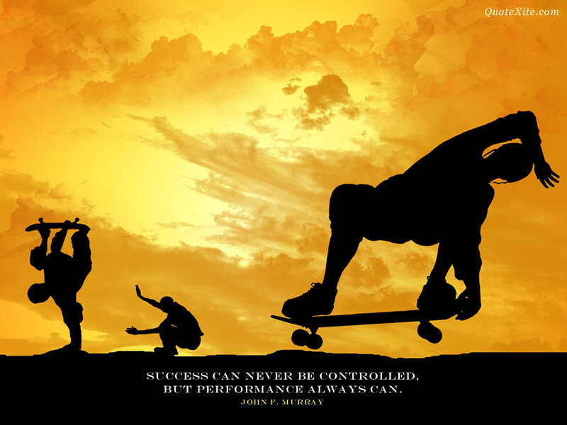 Skateboard silhouettes at sunset