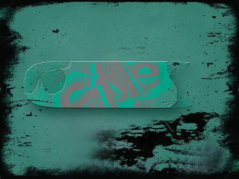 Skateboard with style design