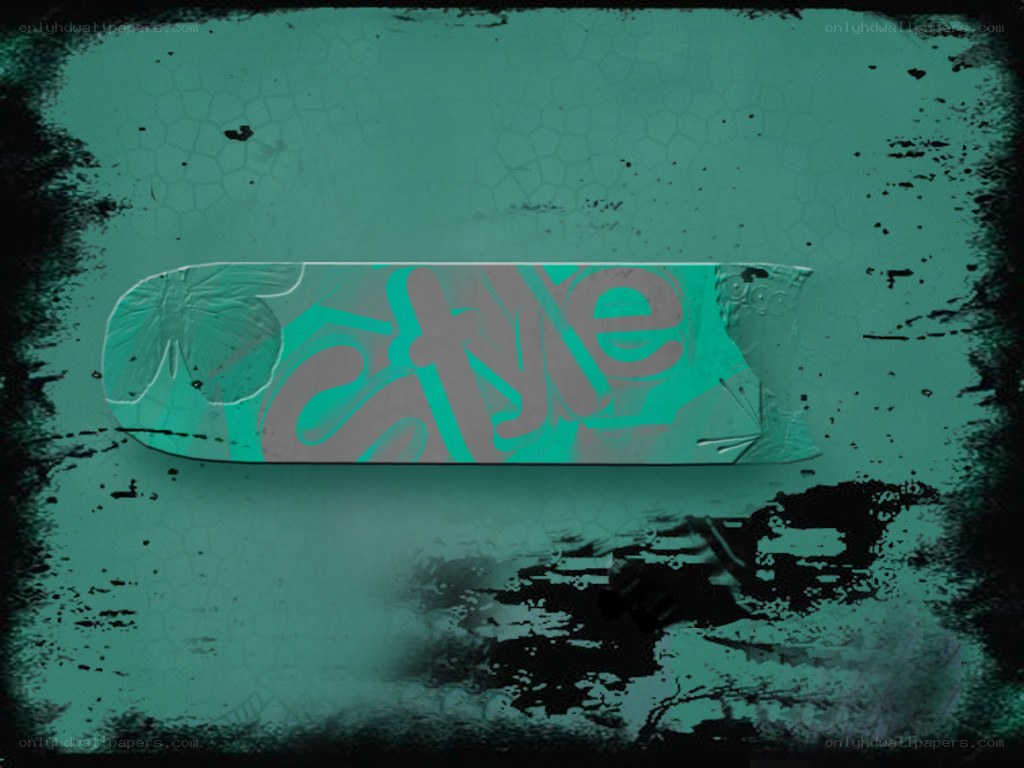 Skateboard with style design