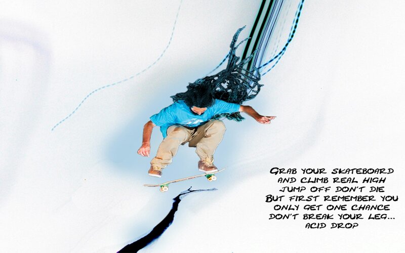 skateboarder in mid-air