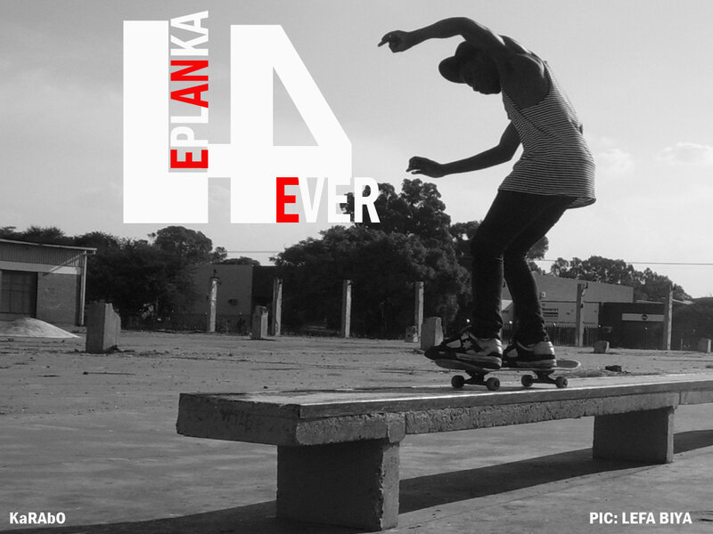 skateboarder on a bench