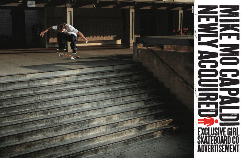 skateboarder performing trick