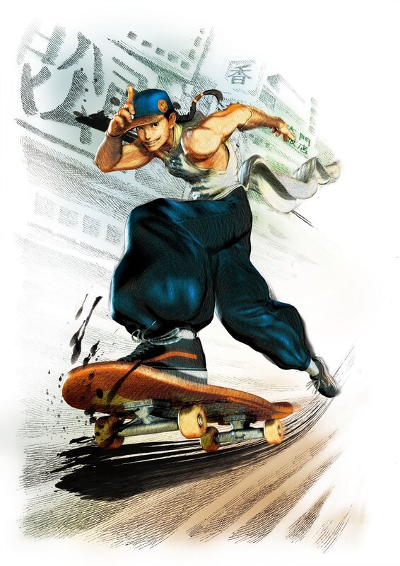 skater in action