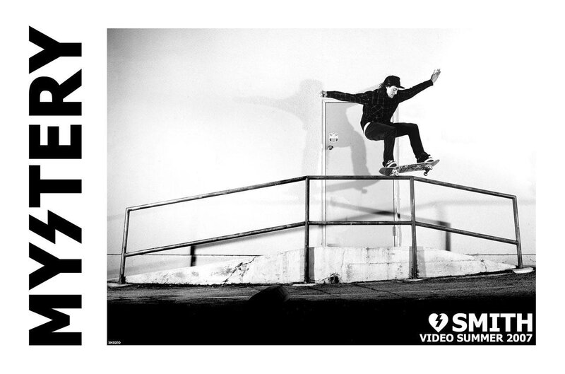Skater on a rail