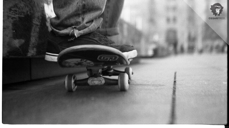 skater on the street
