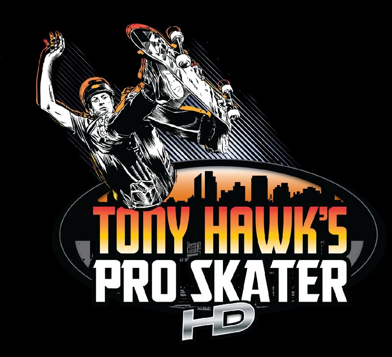 Skater Performing Trick — Black, Dynamic