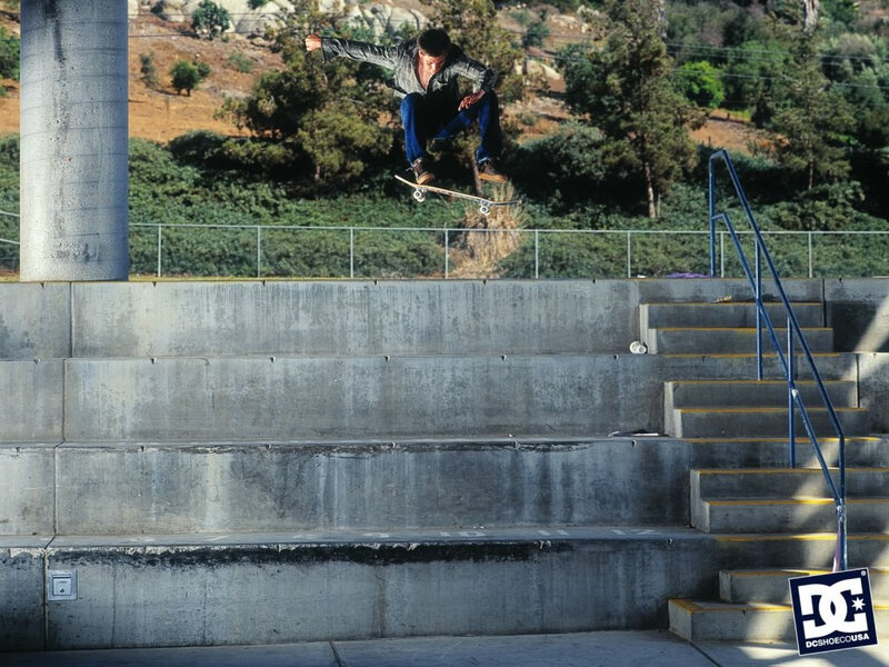 skater performing trick on stairs