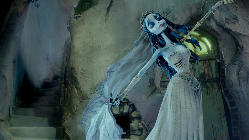 Skeletal Bride Character — White