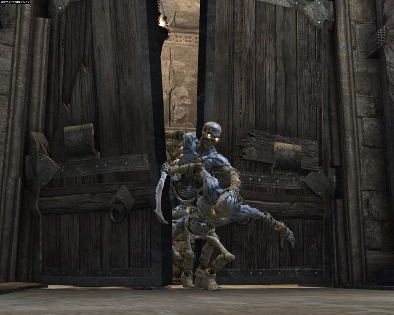 skeletal creatures in a dungeon