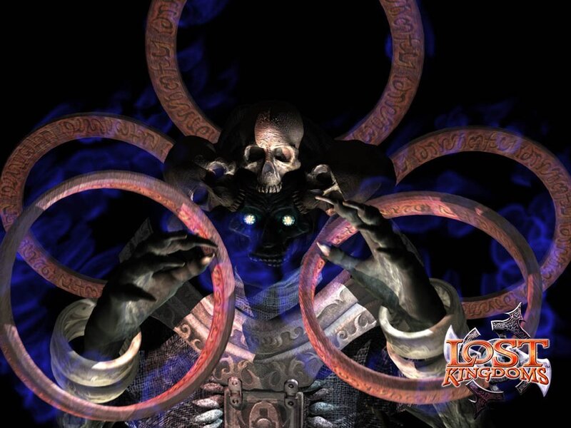Skeletal Demon with Rings