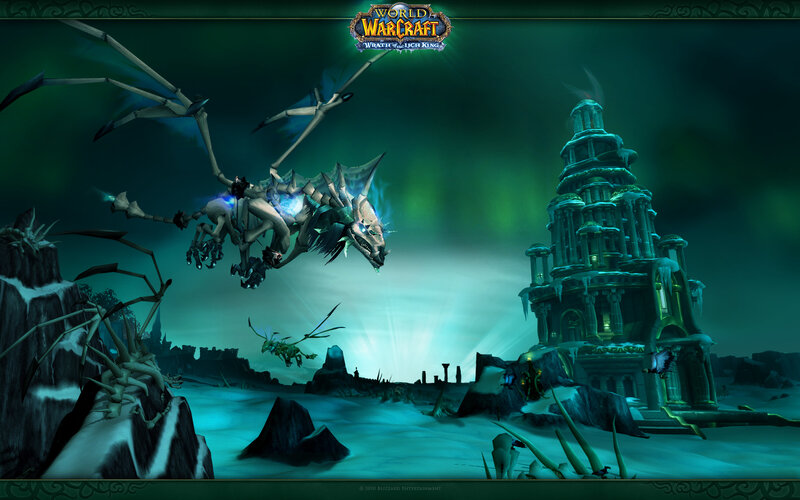 Skeletal Dragon in Flight — Green