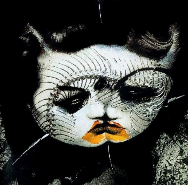 skeletal face art