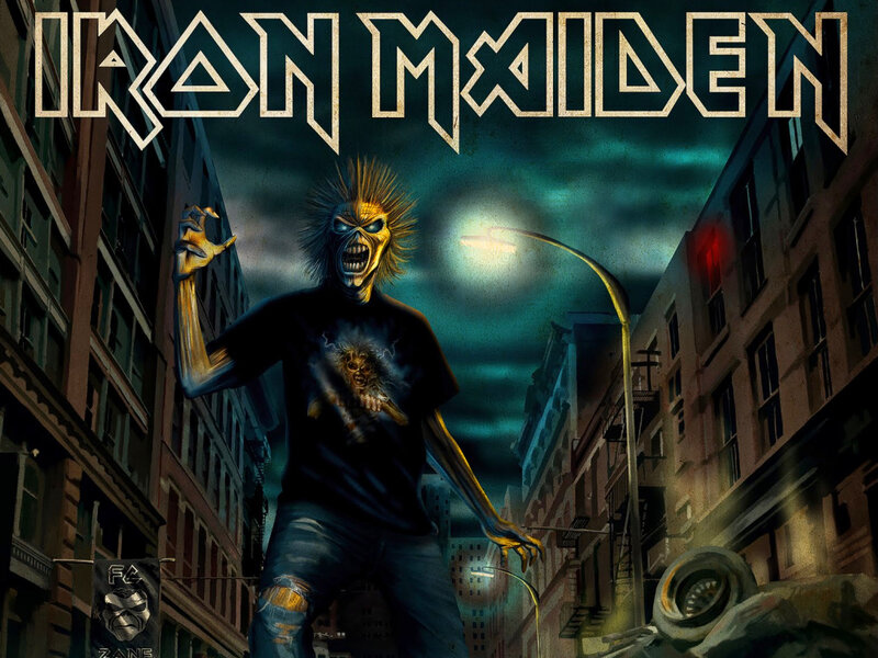 Skeletal Figure in Alley