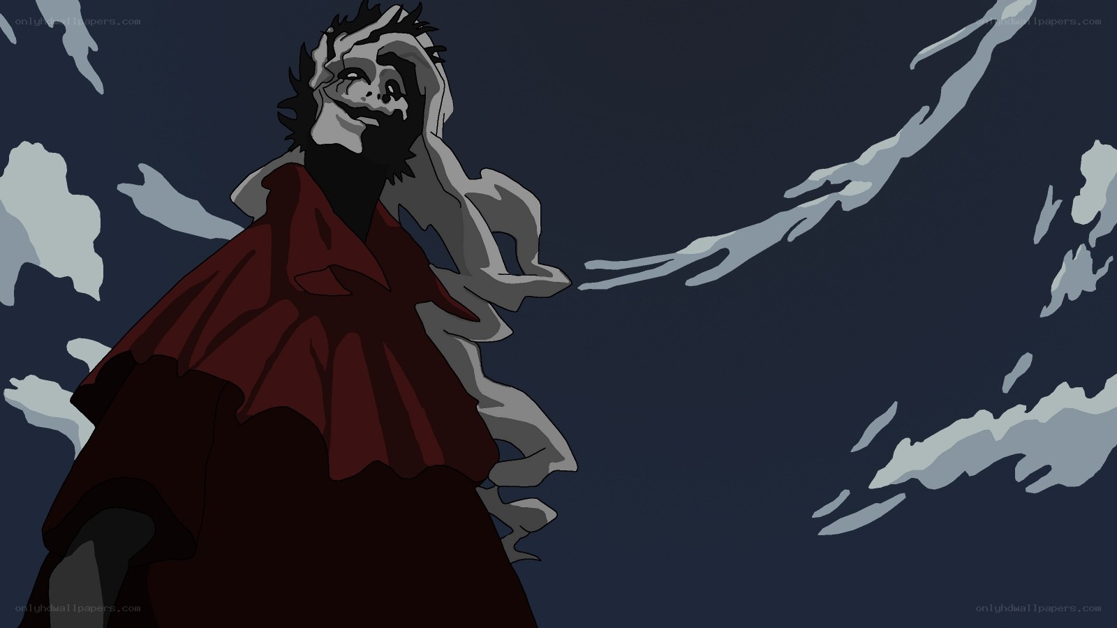 skeletal figure in red cloak