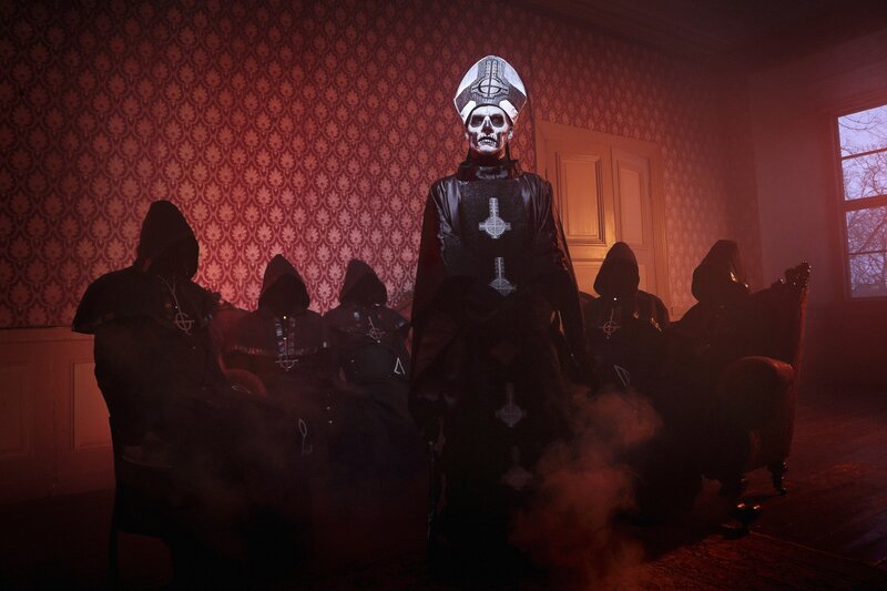 Skeletal Figure in Robes