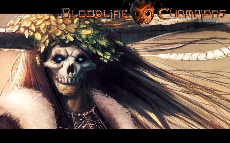 Skeletal Figure with Glowing Eyes — Brown, Dramatic