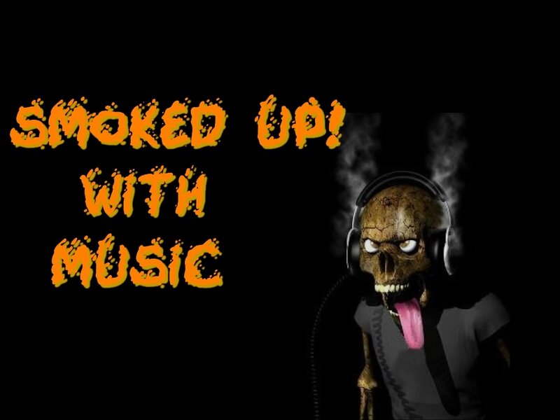 Skeletal Figure with Headphones