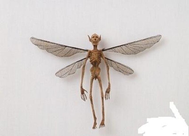 Skeletal Insectoid Figure