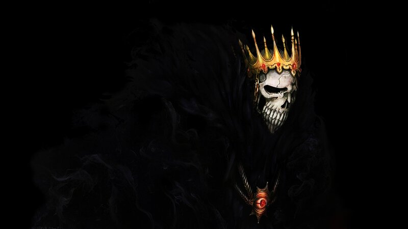 Skeletal King in Cloak