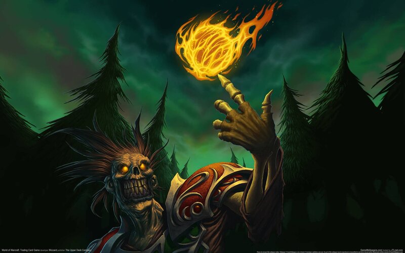 Skeletal Mage Holding Fireball