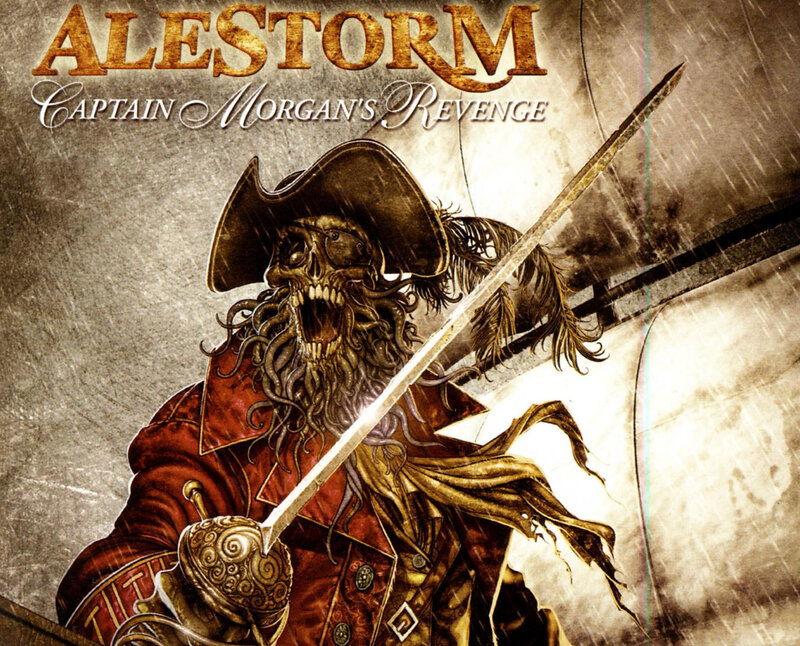 Skeletal Pirate Captain — Brown
