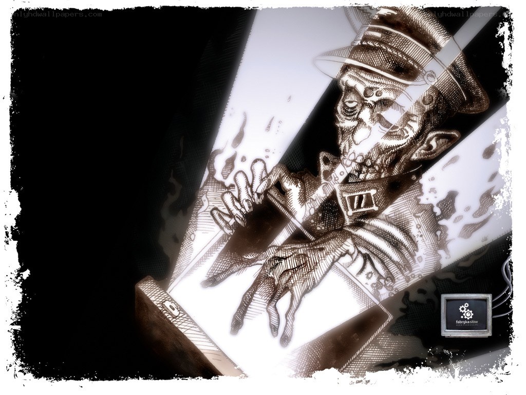 skeletal soldier illustration