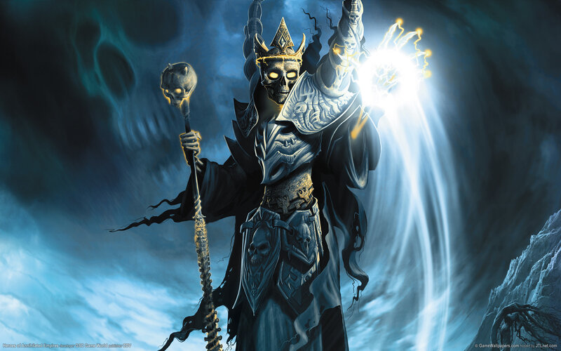 Skeletal Sorcerer with Staff