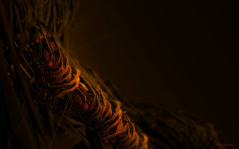 Skeletal Structure in Darkness