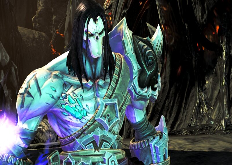 Skeletal Warrior Character — Blue
