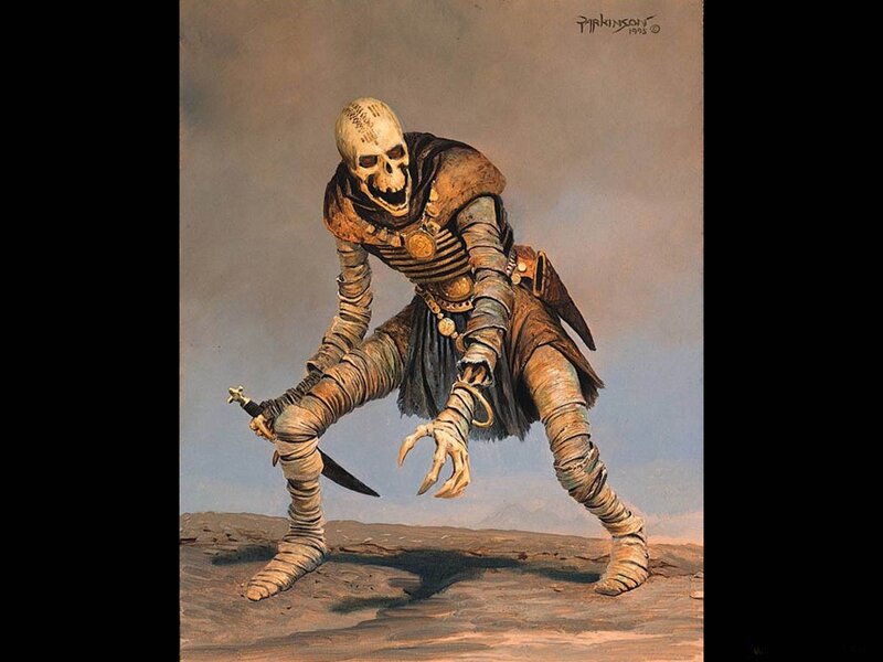 skeletal warrior with dagger