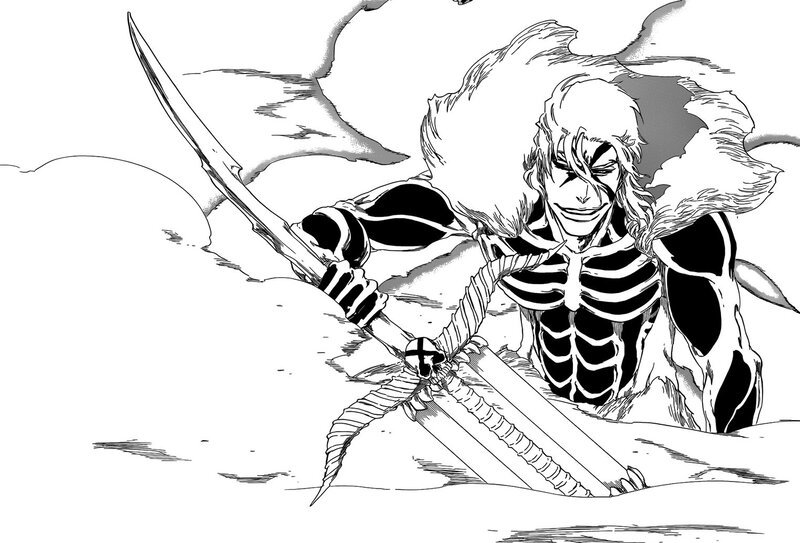 Skeletal Warrior with Sword — Black, Dramatic, Manga, Furry Cloak