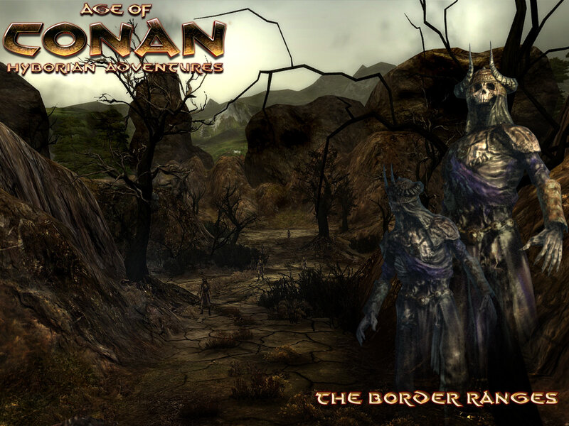 Skeletal Warriors in Wasteland