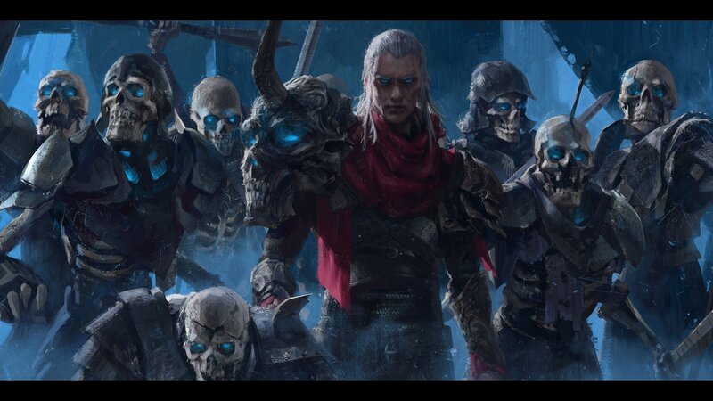 Skeletal Warriors with Leader