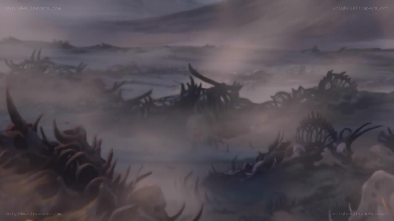 skeletal wasteland landscape