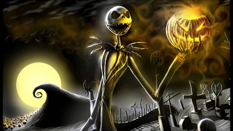 Skeleton Character Holding Pumpkin