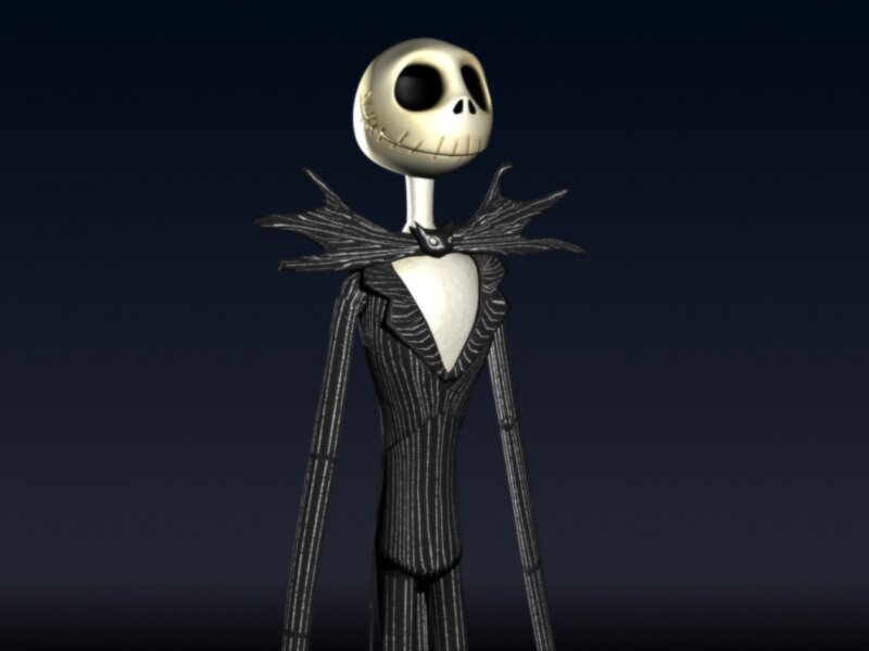 Skeleton Character in Suit