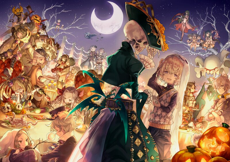 Skeleton Character with Bride