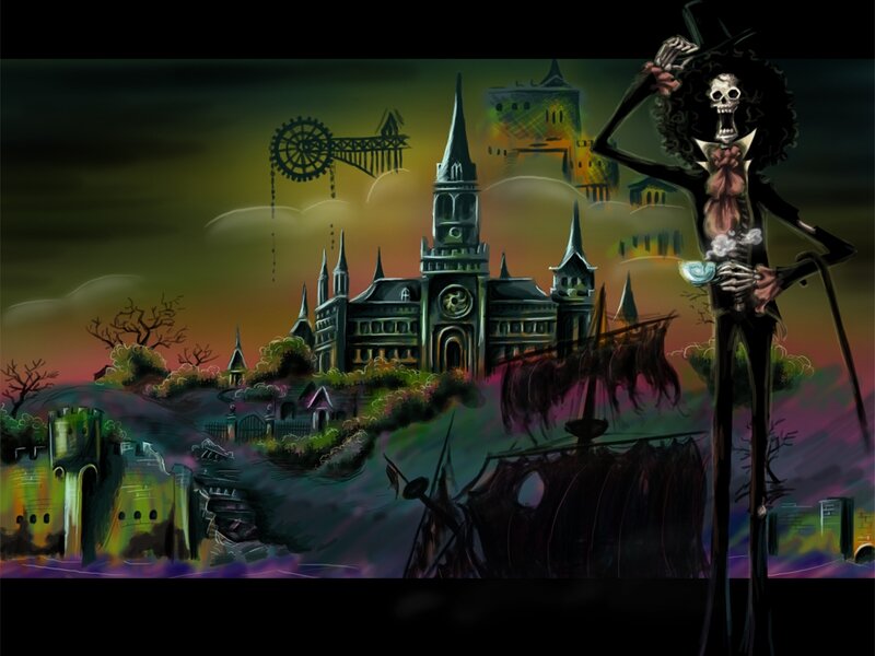 Skeleton Character with Cane