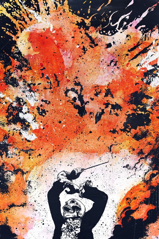 Skeleton Conductor — Orange