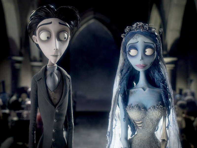 Skeleton Couple in Wedding