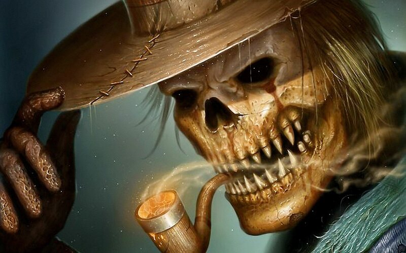 Skeleton Cowboy