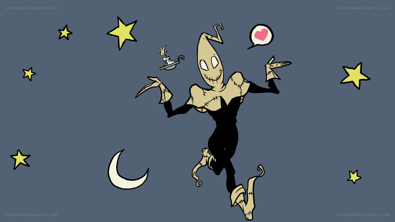 skeleton dancing in night sky