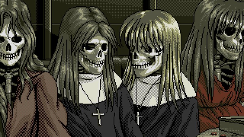 Skeleton Figures in Robes