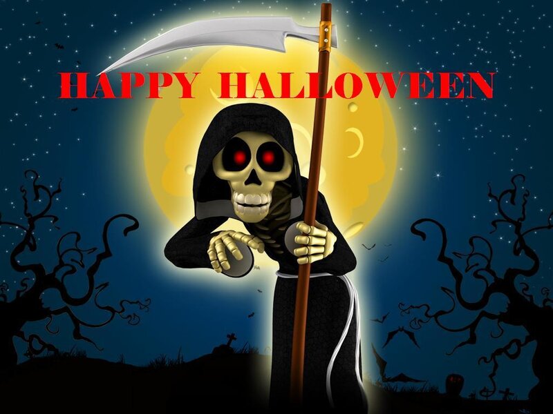 Skeleton Grim Reaper